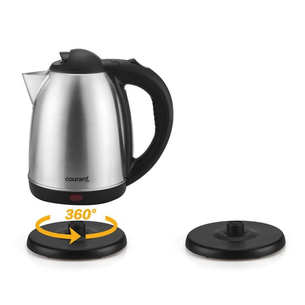 Courant Cordless Stainless Steel Electric Kettle