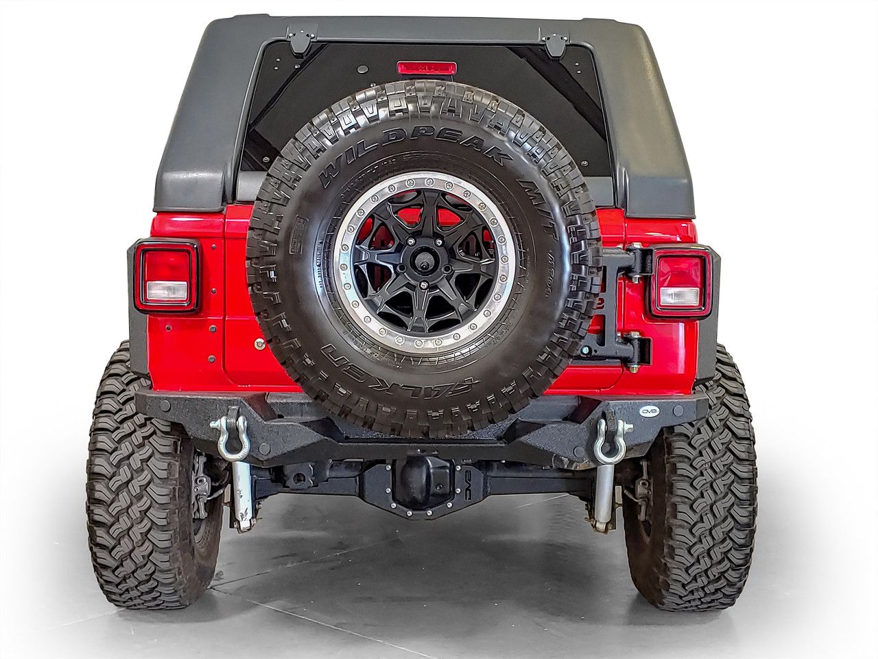 DV8 Offroad Hinge Mounted Tire Carrier Spare Tire Carrier