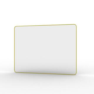 niveal 48 in. W x 36 in. H Rectangular Framed Wall Bathroom Vanity Mirror in Brass SM-4836G