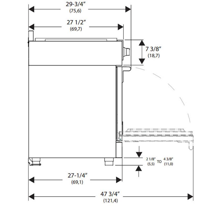 Fulgor Milano 30-inch Freestanding Induction Range F6PIR304S1