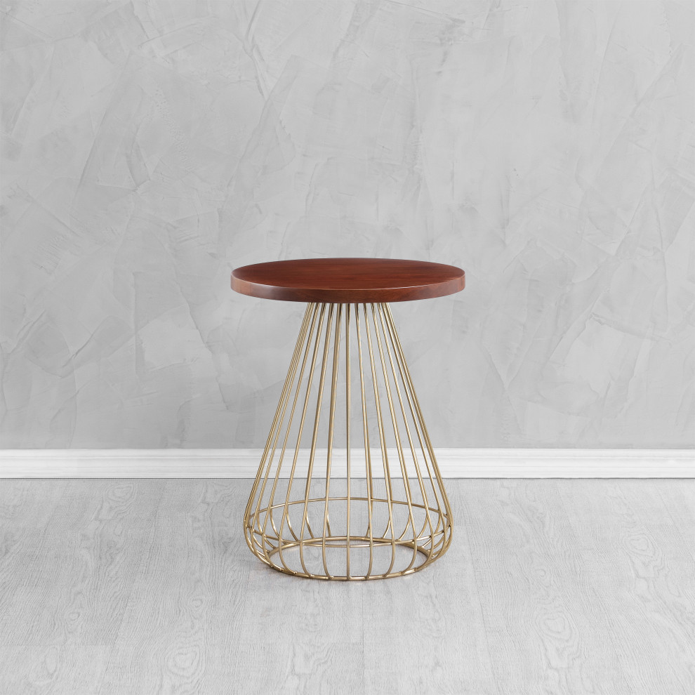 Melody Designer Cage Table   Contemporary   Side Tables And End Tables   by MH London  Houzz