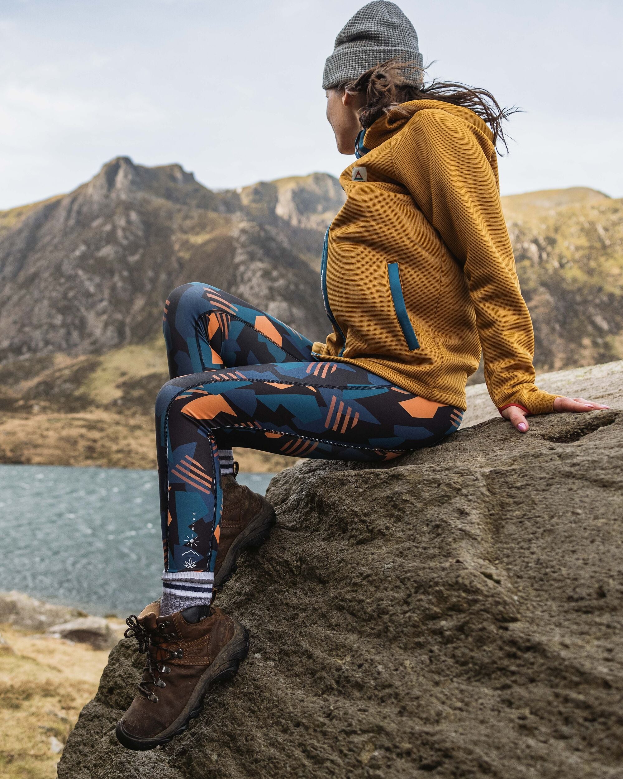 Fresh Air 2.0 Recycled Leggings - Apricot Camo