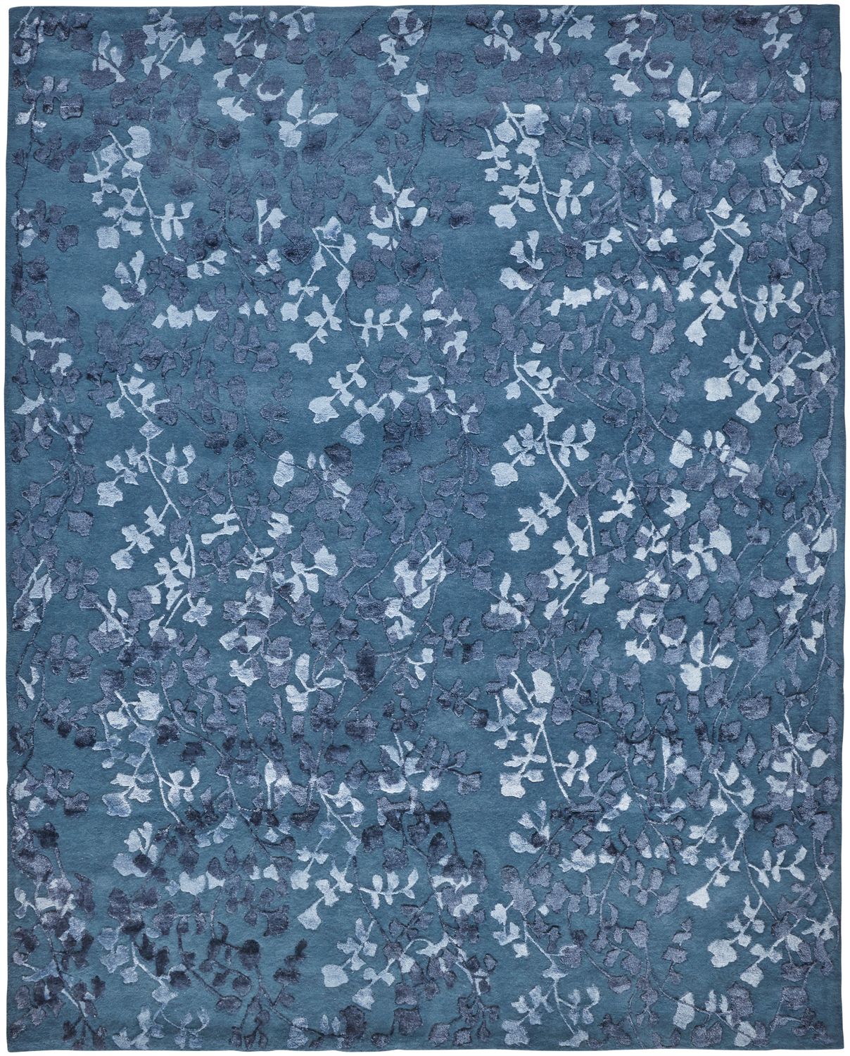 Khalo Hand Tufted Vallarta Blue and Ice Rug by BD Fine