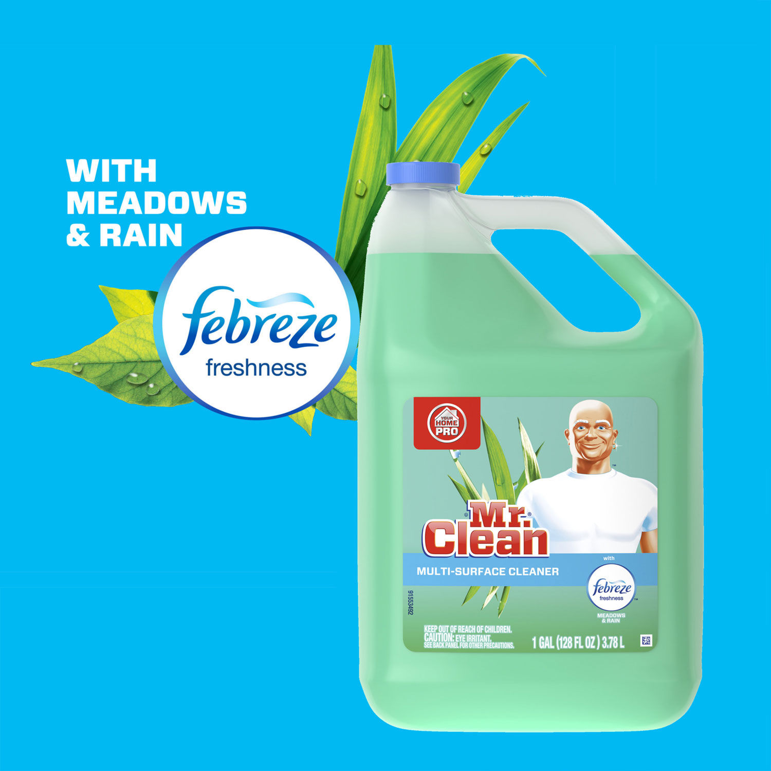 PAG23124 Multipurpose Cleaning Solution with Febreze by Mr. Clean