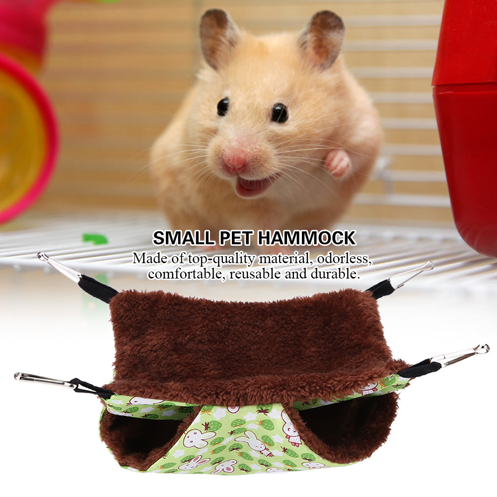 Hamster Toys， Guinea Pig Bed， Reusable Durable Safe Ferret Hammock， For Hamster Guinea Pigs Birds For Mice