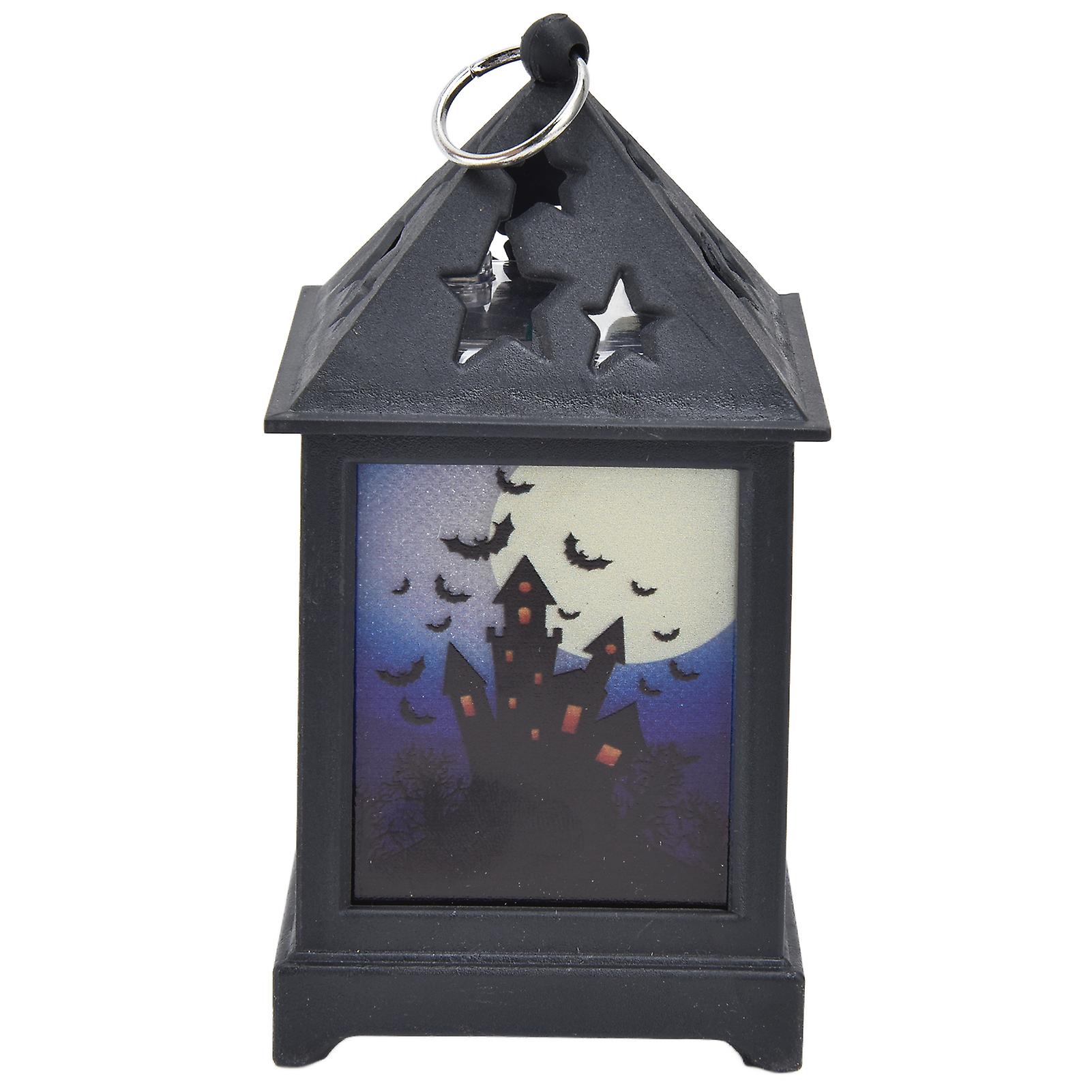 Halloween Lantern Led Halloween Night Light Portable Flame Lamp For Festival Decorationcastle