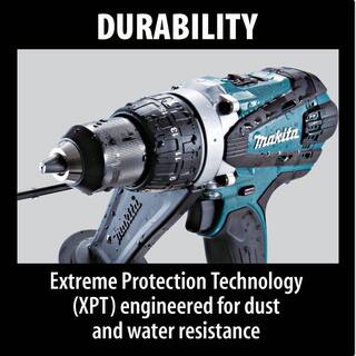 Makita 18V LXT Lithium-Ion 12 in. Cordless Hammer DriverDrill (Tool-Only) XPH03Z