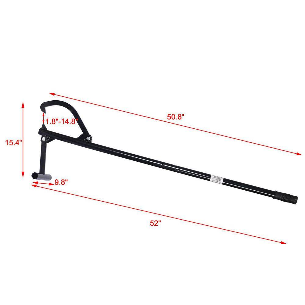 Amucolo Metal TimberJack Triple Thick Log Lifter Heavy-Duty Log Jack GH-CYW4-810