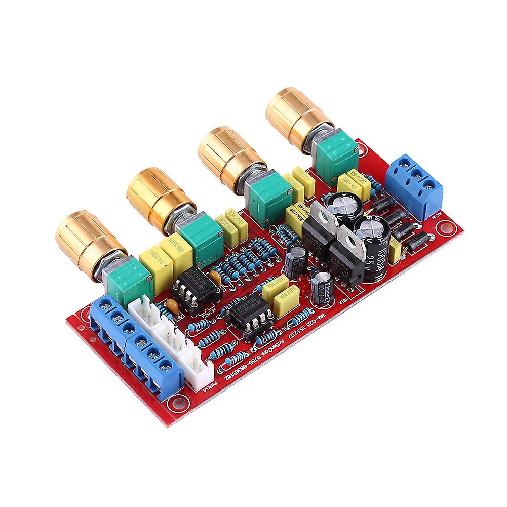 Hifi Preamp Ne5532 Pre-amplifier Tone Board Kits Ac 12v Op-amp Hifi Amplifierassembled Board