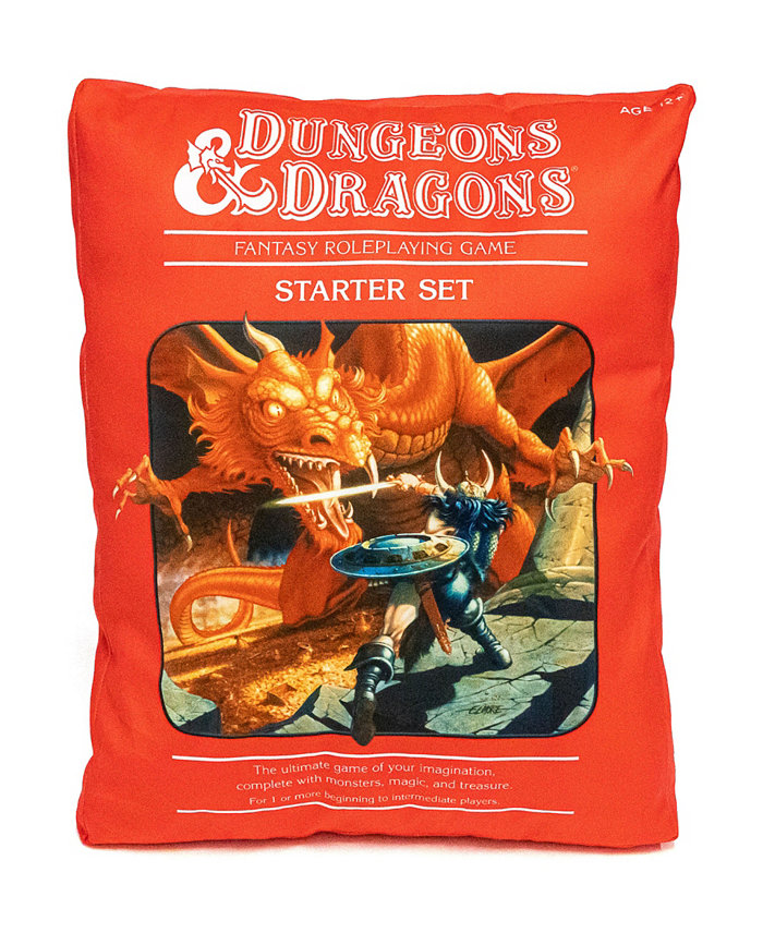 Dungeons and Dragons Red Box Shaped Pillow， 17