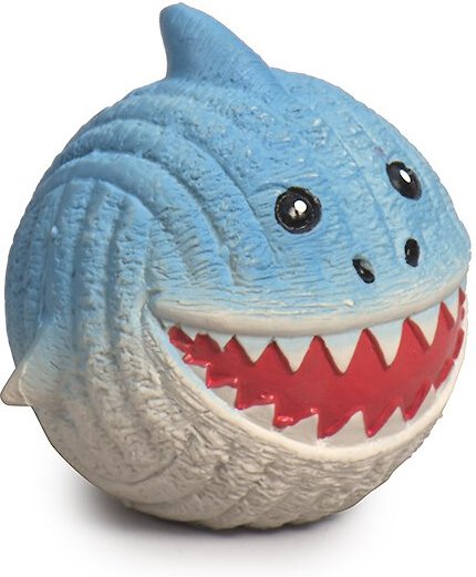 HuggleHounds Finn the Ruff-Tex Shark Knottie Dog Toy