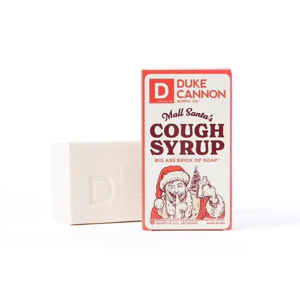 Duke Cannon Mall Santa's Cough Syrup Big Ass Brick of Soap