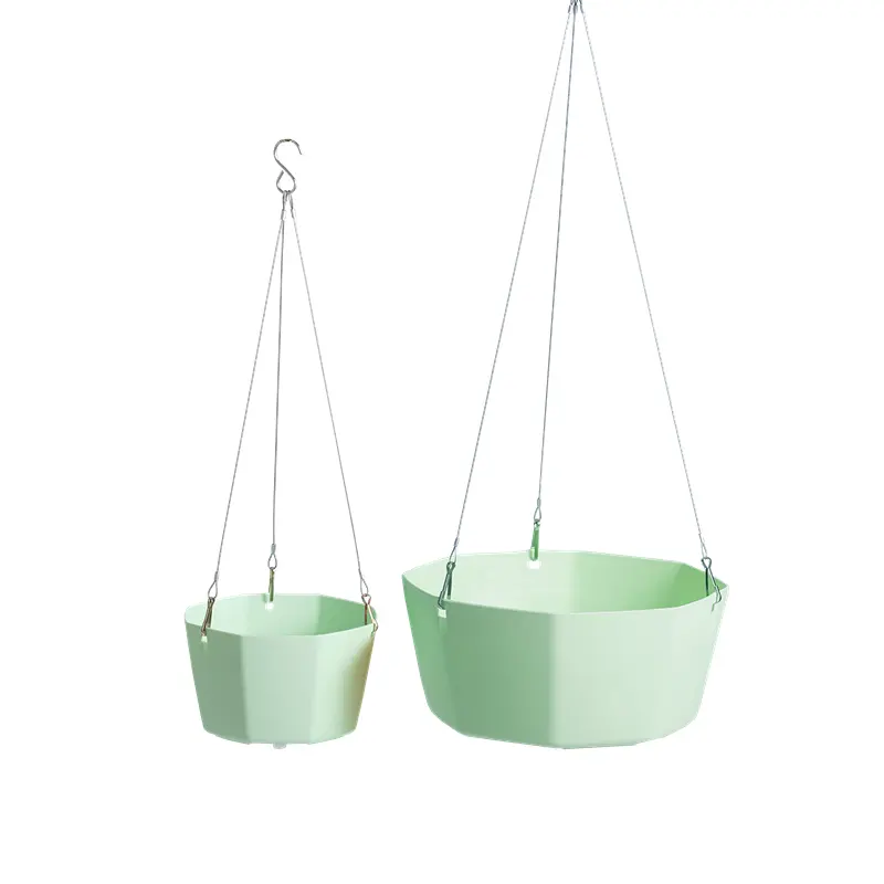 CREATIVE OUTDOOR PLASTIC HANGING POT  HOUSEHOLD DURABLE FLOWERPOT  SMALL PLANTER FOR GARDEN