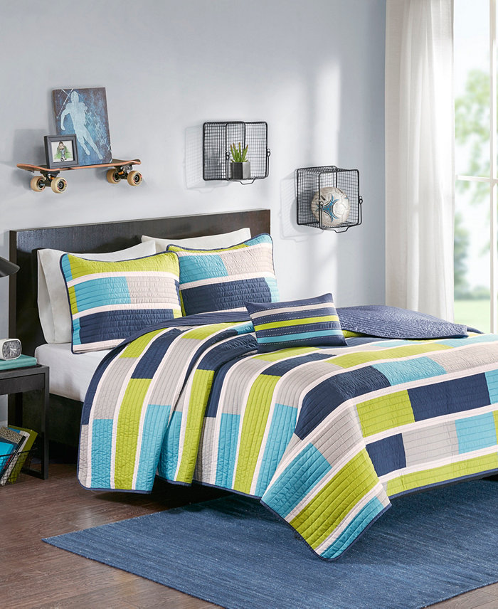 Mi Zone Bradley 3-Pc. Quilt Set  Twin Twin XL