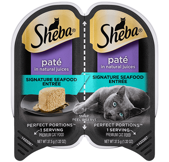 Sheba Perfect Portions Pate Signature Seafood Entree Wet Cat Food