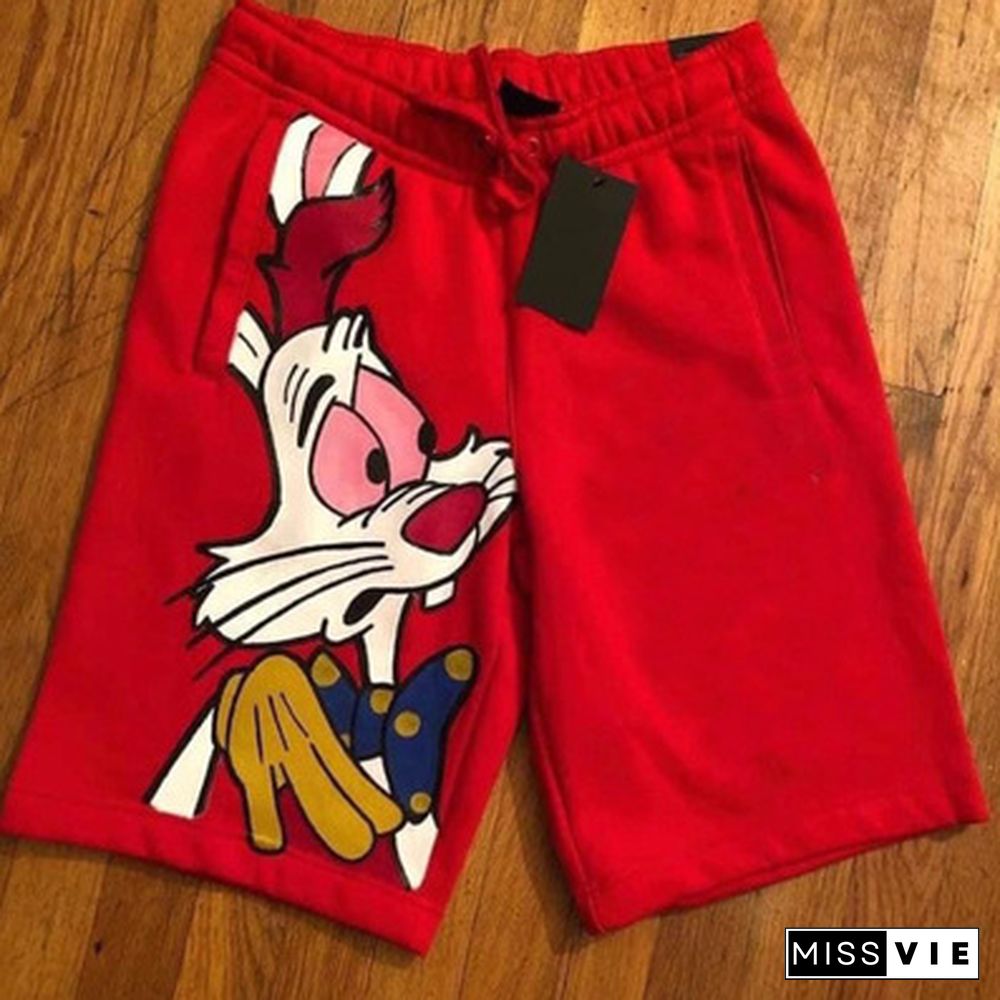 Men's Cotton Shorts Printed Shorts(Contact Customer Service For More Logos)