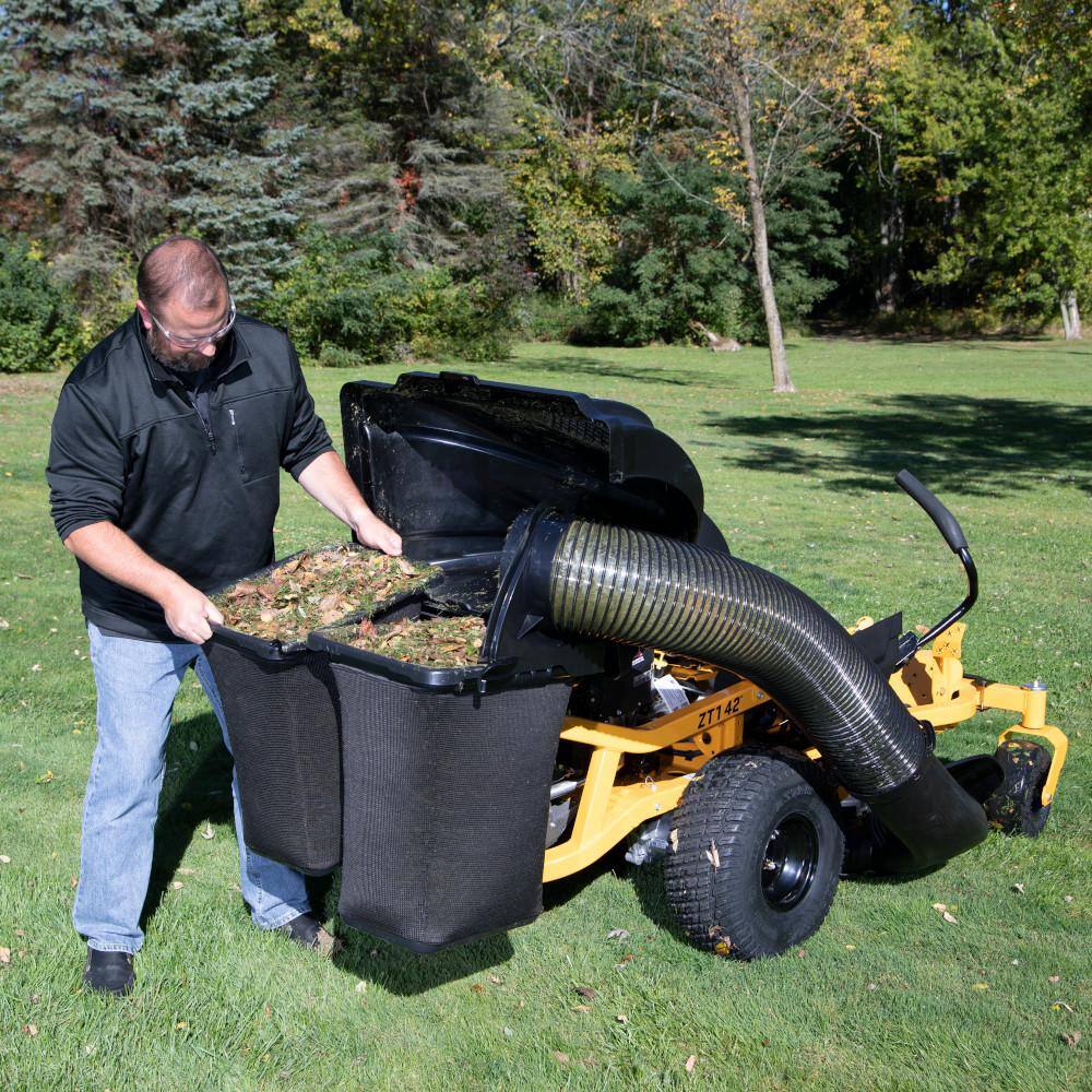 Cub Cadet Original Equipment 42 in. and 46 in. Double Bagger for Ultima ZT1 Series Zero Turn Lawn Mowers (2019 and After) 19B70054100