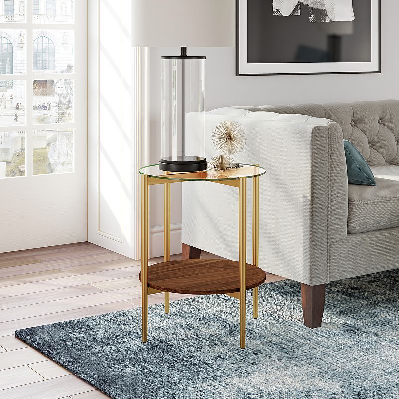 Finley and Sloane Otto 2-Tier Round Side Table