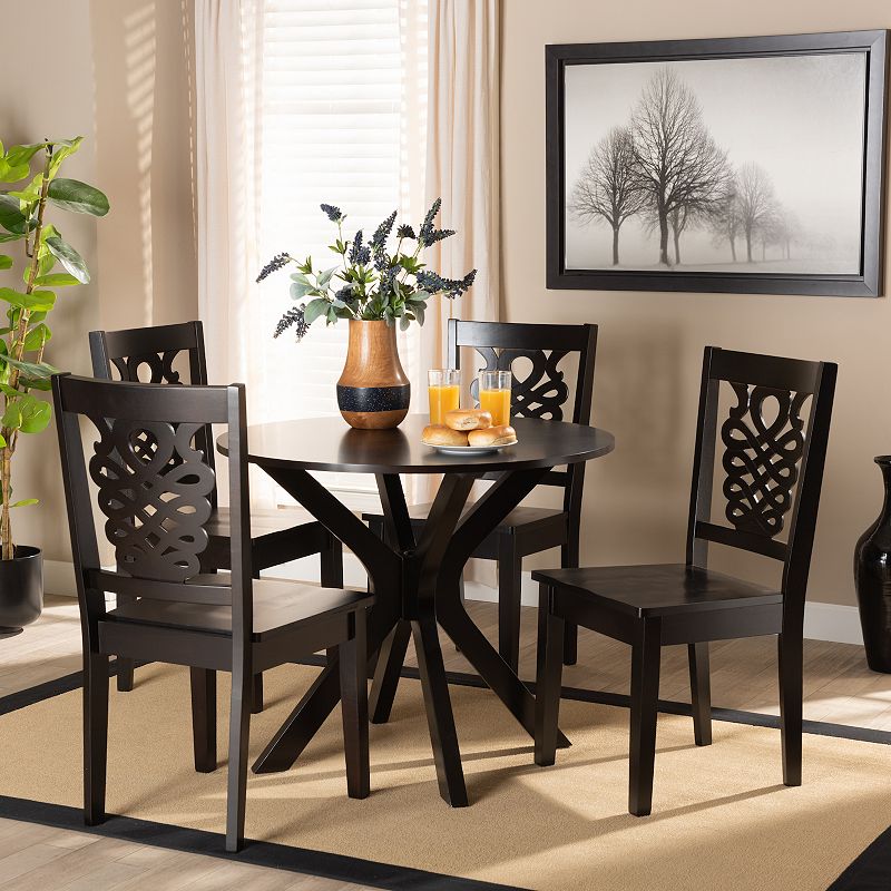 Baxton Studio Liese Dining 5-piece Set