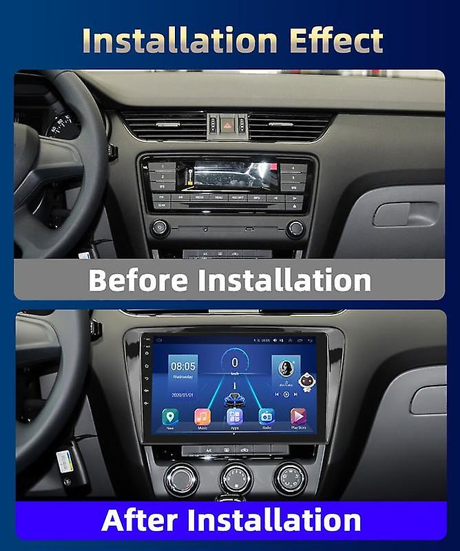 Car Android CarPlay Radio Multimedia Player For Skoda Octavia 2015 2 Din Autoradio Video GPS