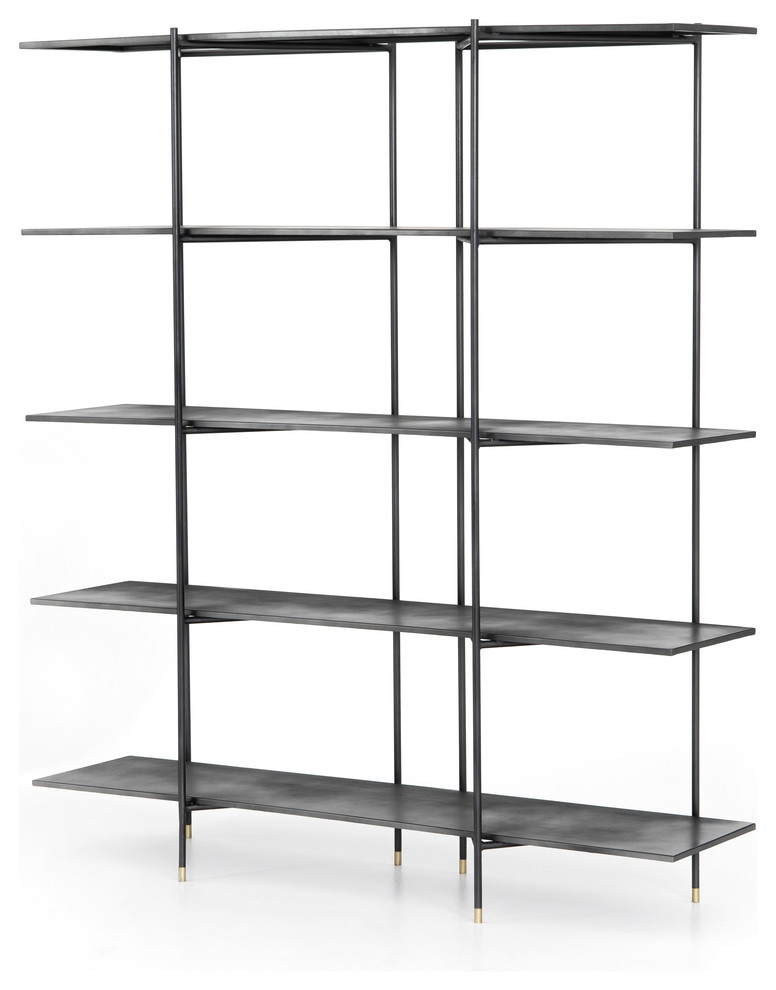 Vito Bookshelf   Industrial   Bookcases   by Four Hands  Houzz