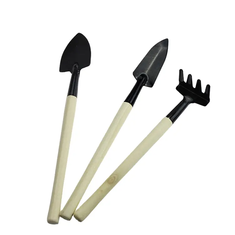 Suit Eco Friendly Wooden Handles Succulent Mini Gardening Tools for Transplant Vegetable Seedlings