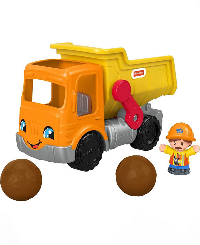 Fisher Price My Babys First Little People City Dump Truck