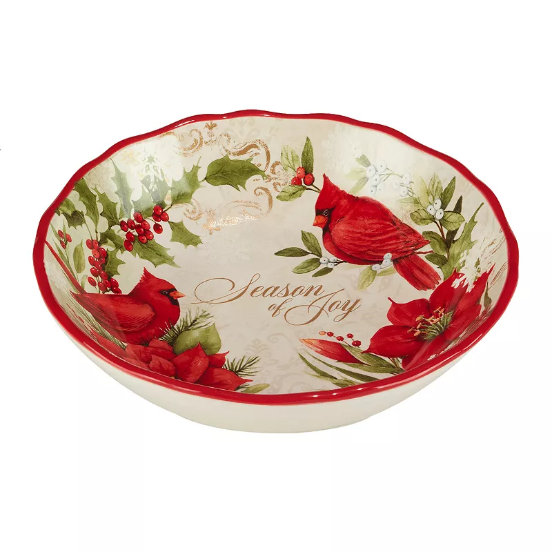 Certified International Winters Medley Serving Bowl