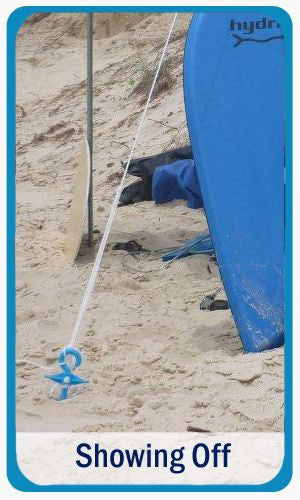 Bluescrew Large Sand Anchor / Stake