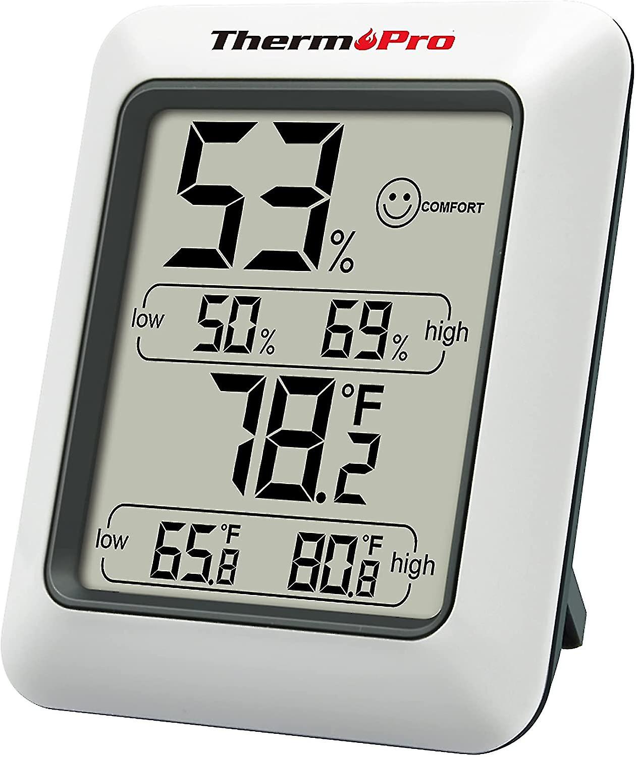 Digital Hygrometer Indoor Thermometer Room Thermometer And Humidity Gauge With Temperature Humidity Monitor