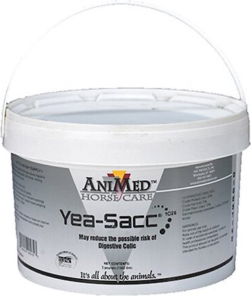 AniMed Yea-Sacc Horse Supplement， 3-lb tub