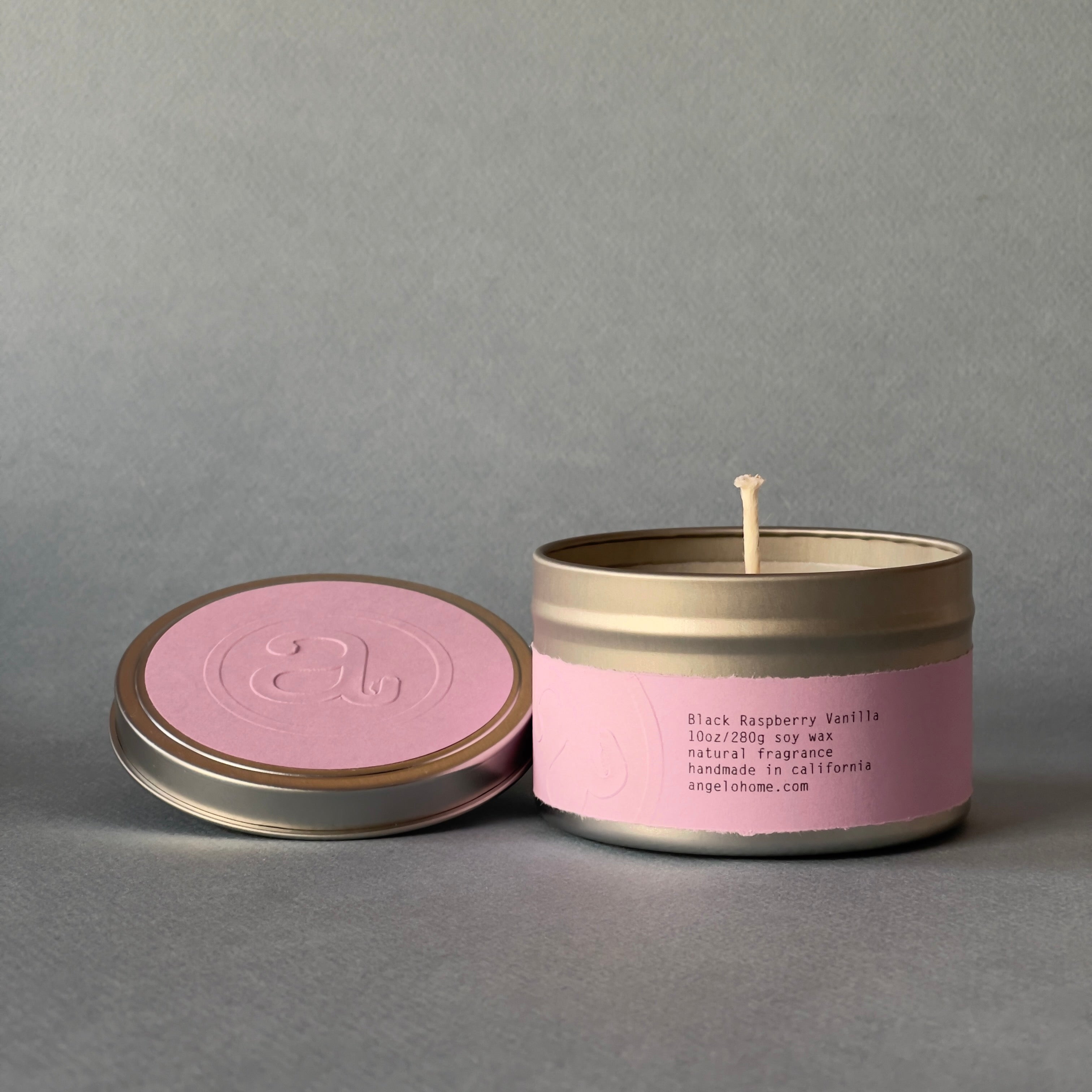 angelo:HOME Black Raspberry Vanilla Scented Candle