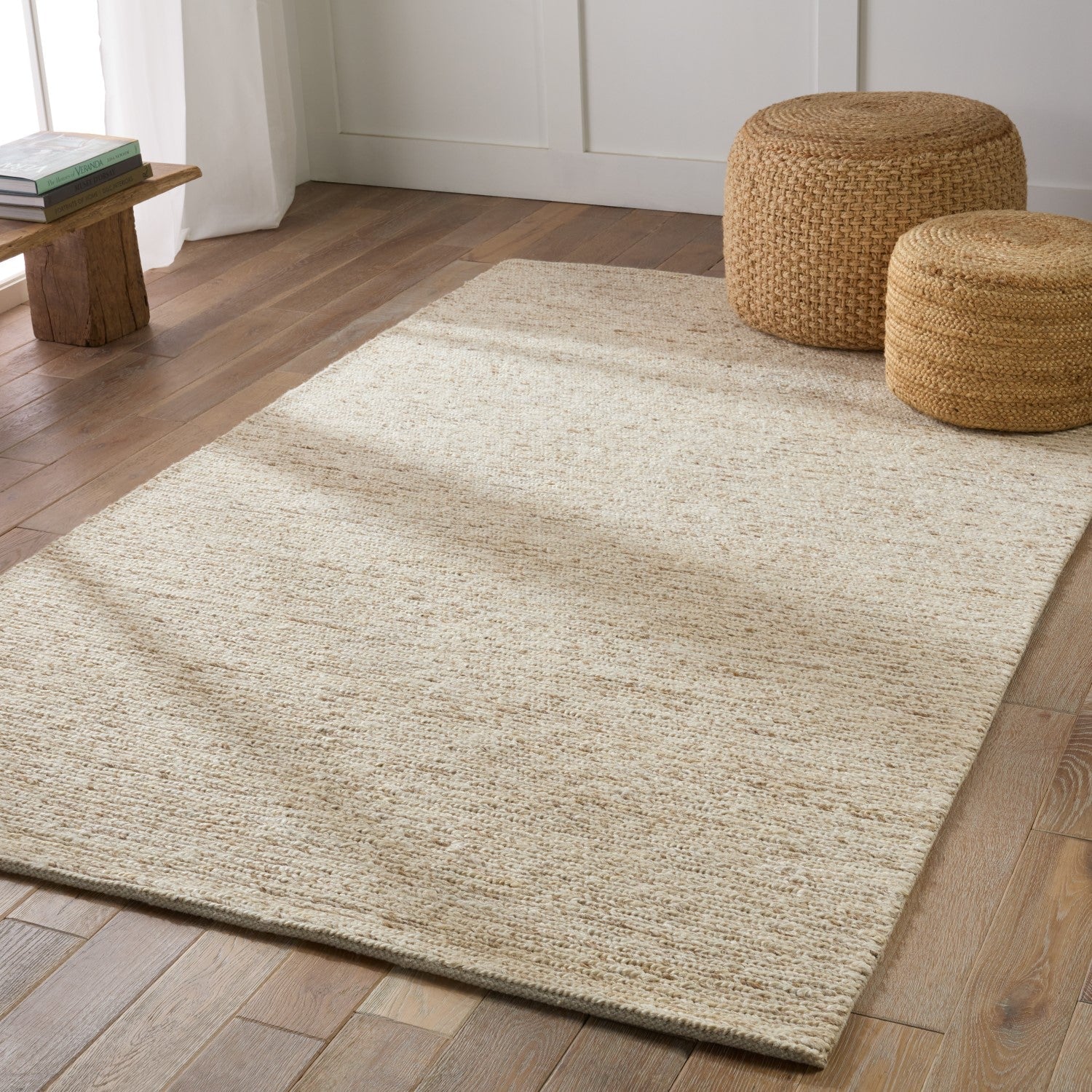 Sorrel Handwoven  Merrow Beige & Cream Rug