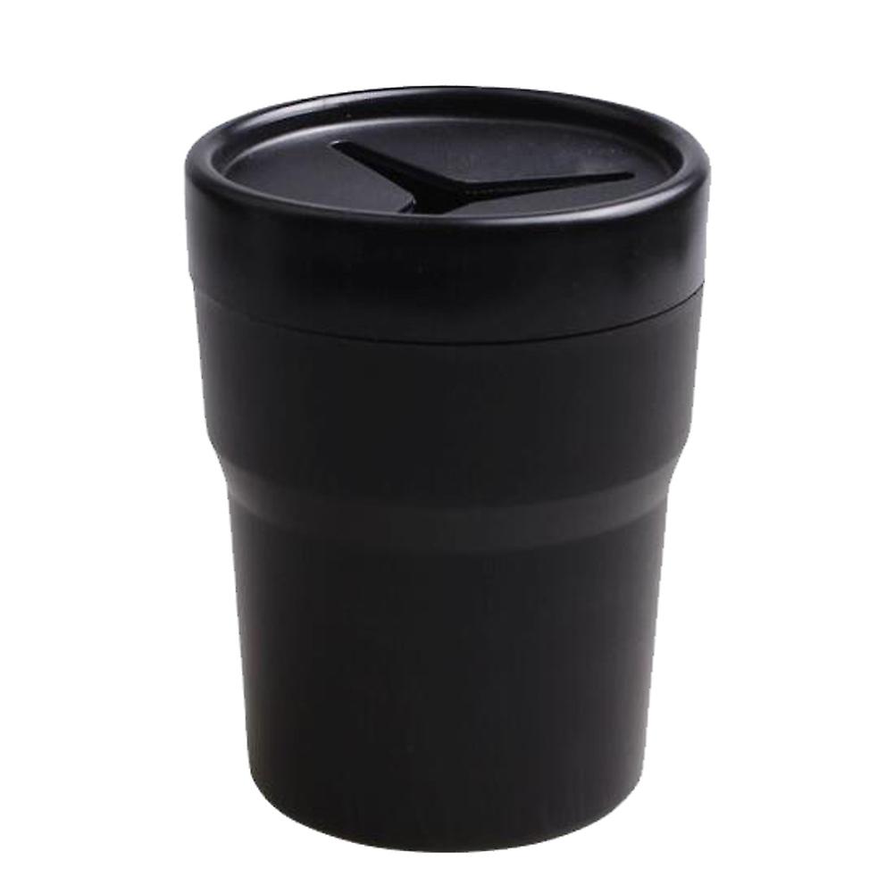 Car Trash Can Bin With Lid Small Car Garbage Can Leakproof Auto Dustbin Organizer Container For Car Office Home