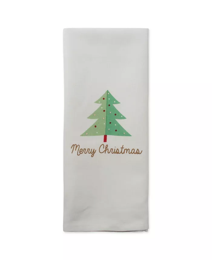 Design Imports Check Merry Christmas Dishtowel Set