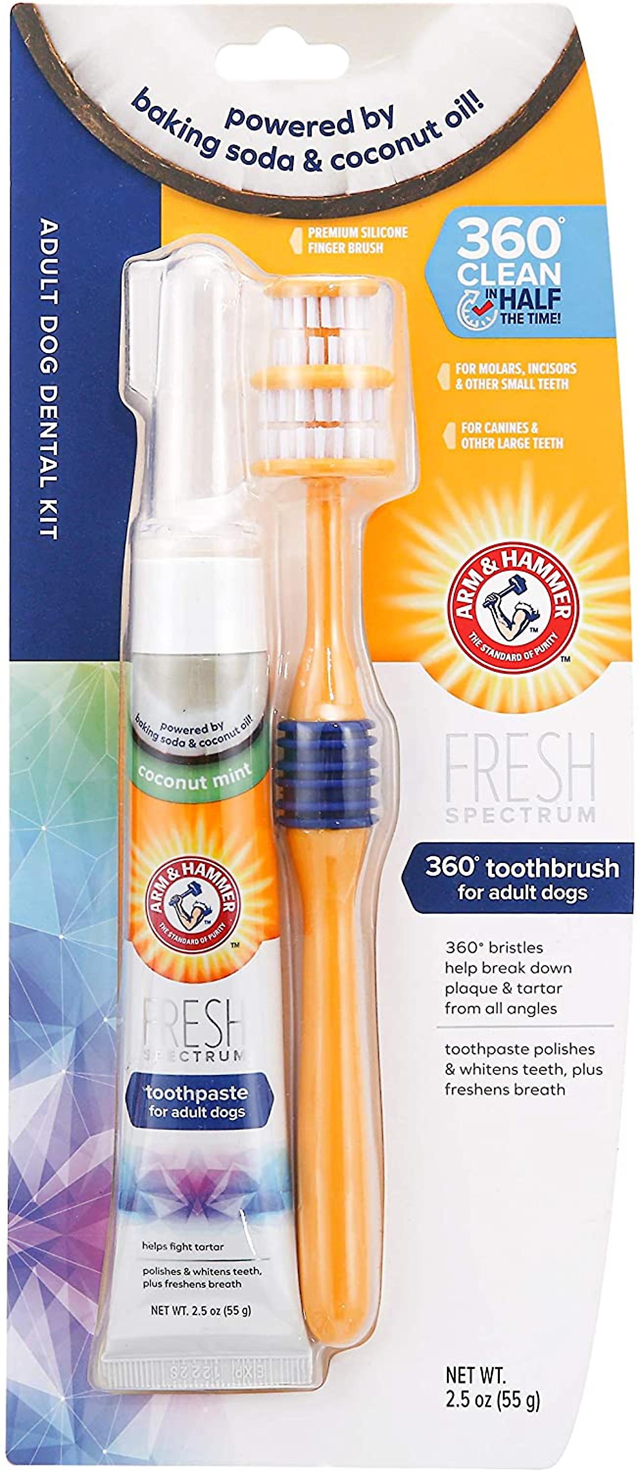 Arm and Hammer Fresh Spectrum Coconut Dental Kit For Dogs