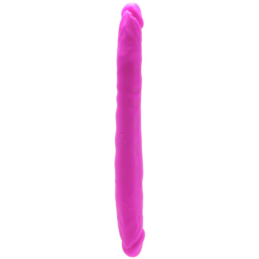 Colours Double Pleasure 12 Inch Dildo in Purple