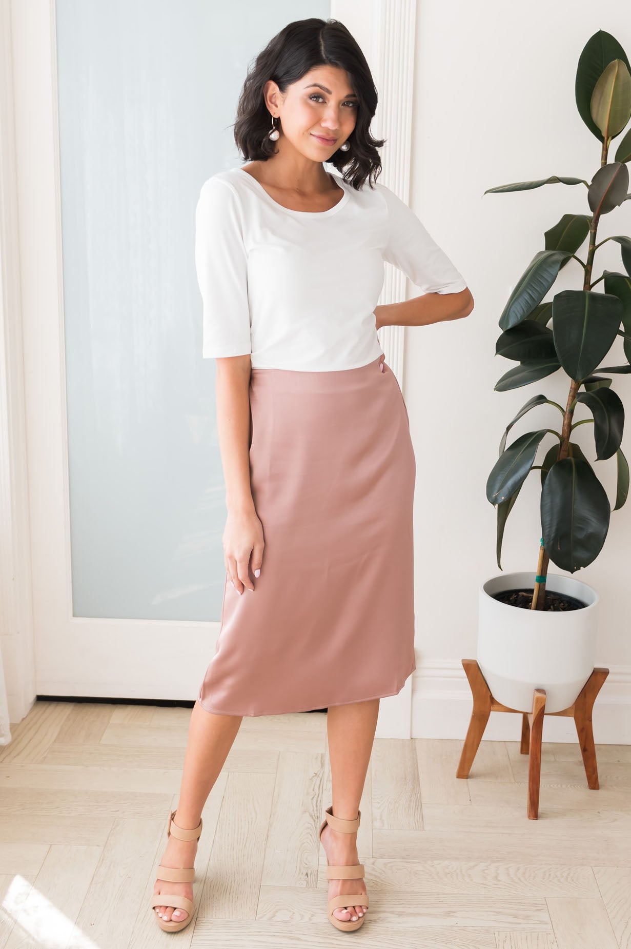 Changing With The Seasons Modest Pencil Skirt