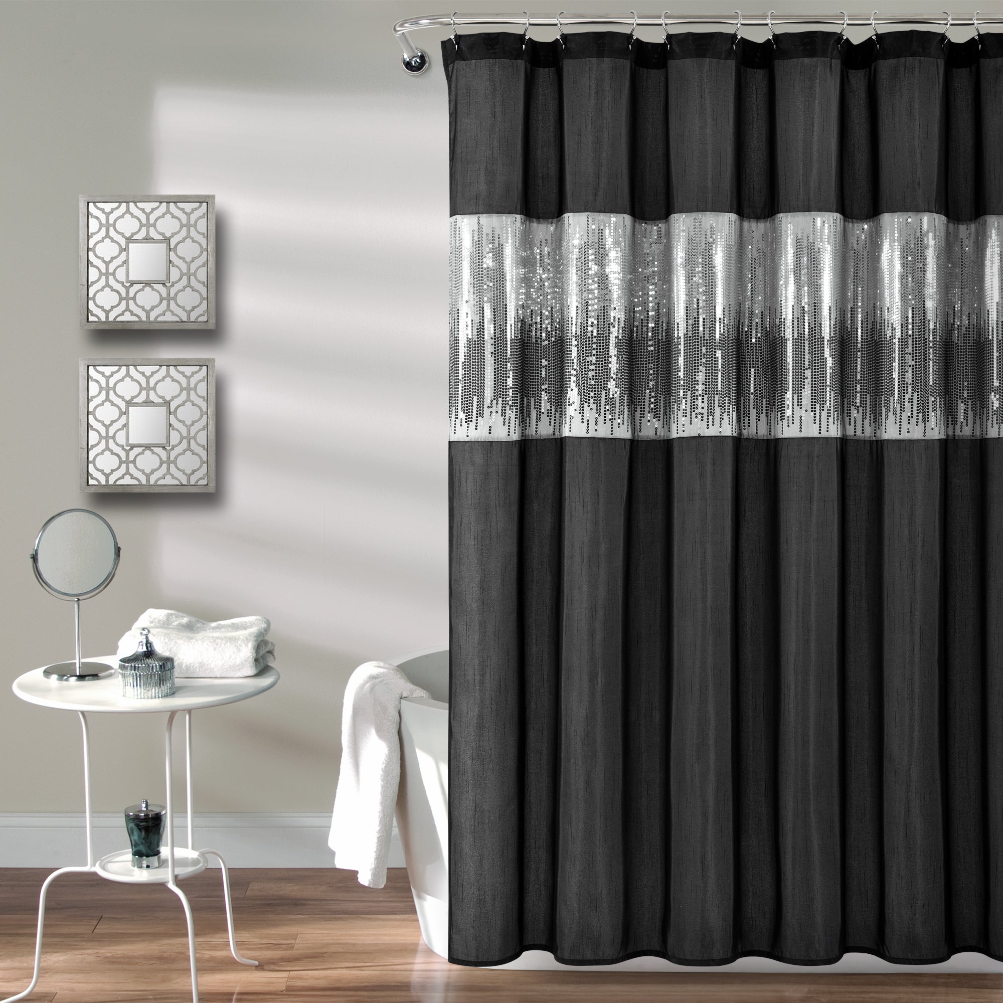 Night Sky Shower Curtain