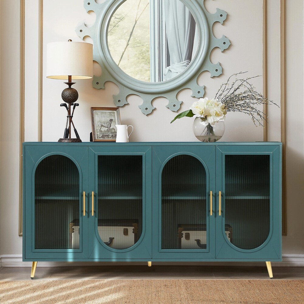 60 inch Witdh Sideboard Cabinet with Adjustable Shelves