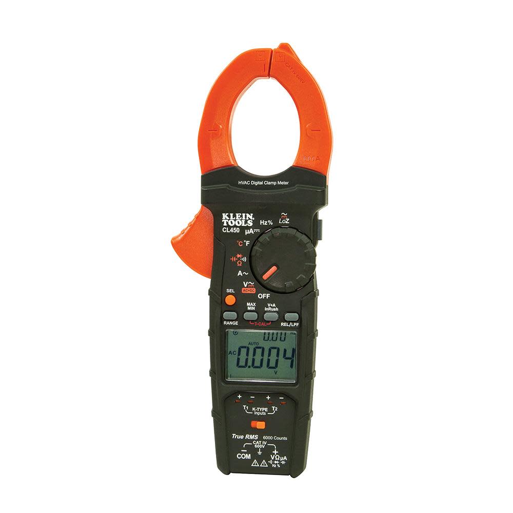 HVAC Clamp Meter， Differential Temp ;