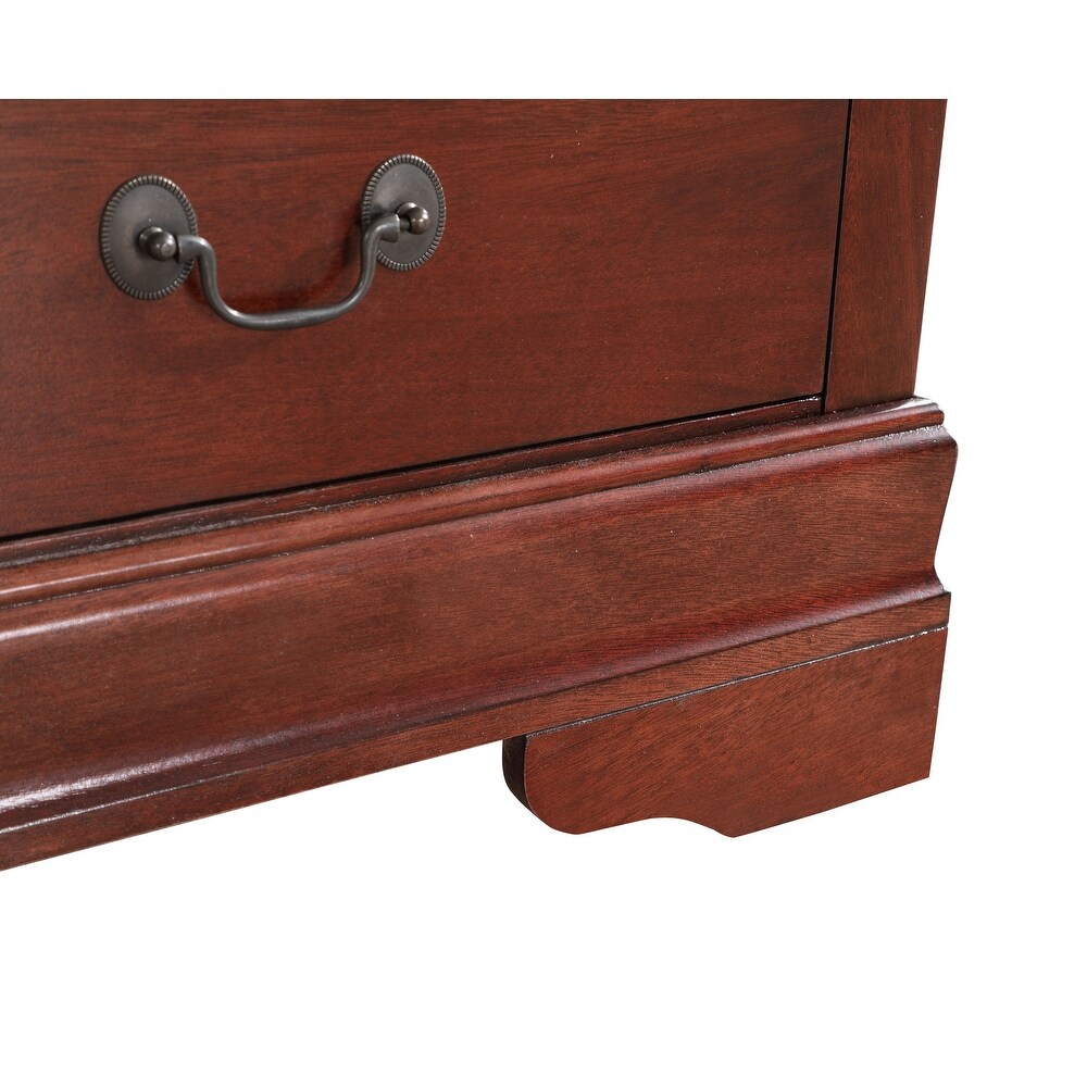Louis Phillipe Wooden Media Chest