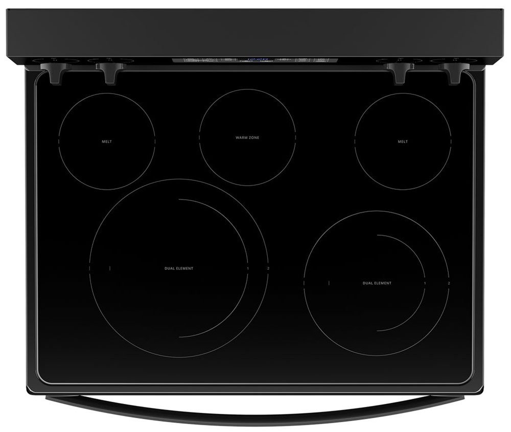 Whirlpool 5.3 Cu. Ft. Black Electric 5-In-1 Air Fry Oven