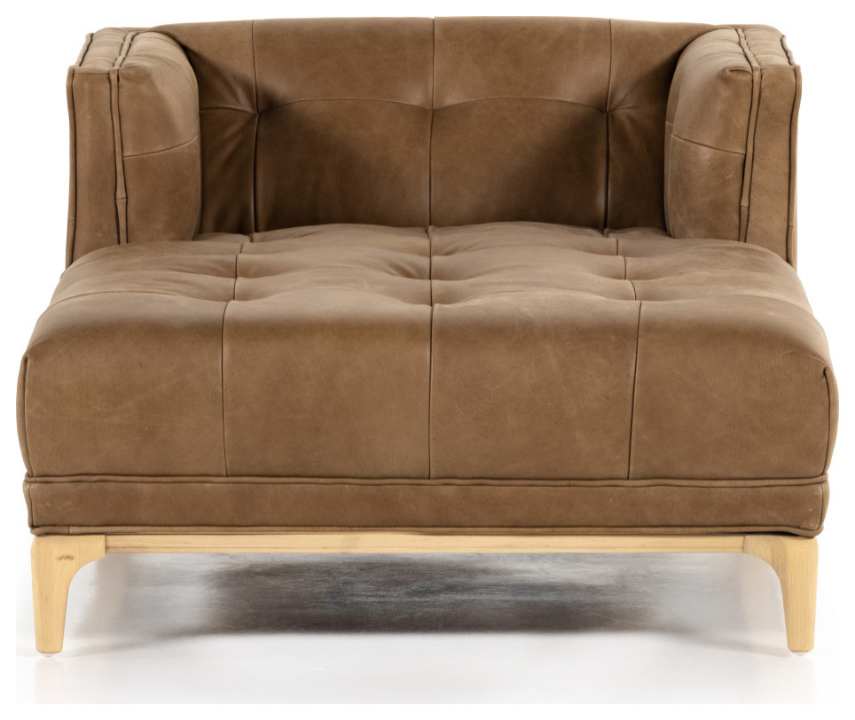 Callahan Chaise Sapphire olive   Modern   Indoor Chaise Lounge Chairs   by Virgil Stanis Design  Houzz