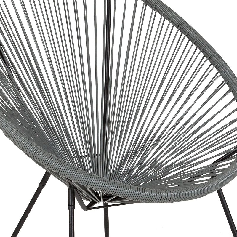 Flash Furniture Valencia Oval Comfort Indoor / Outdoor Papasan Chair