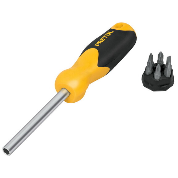 Pretul 21372 Screwdriver With 6 Bits Pretul