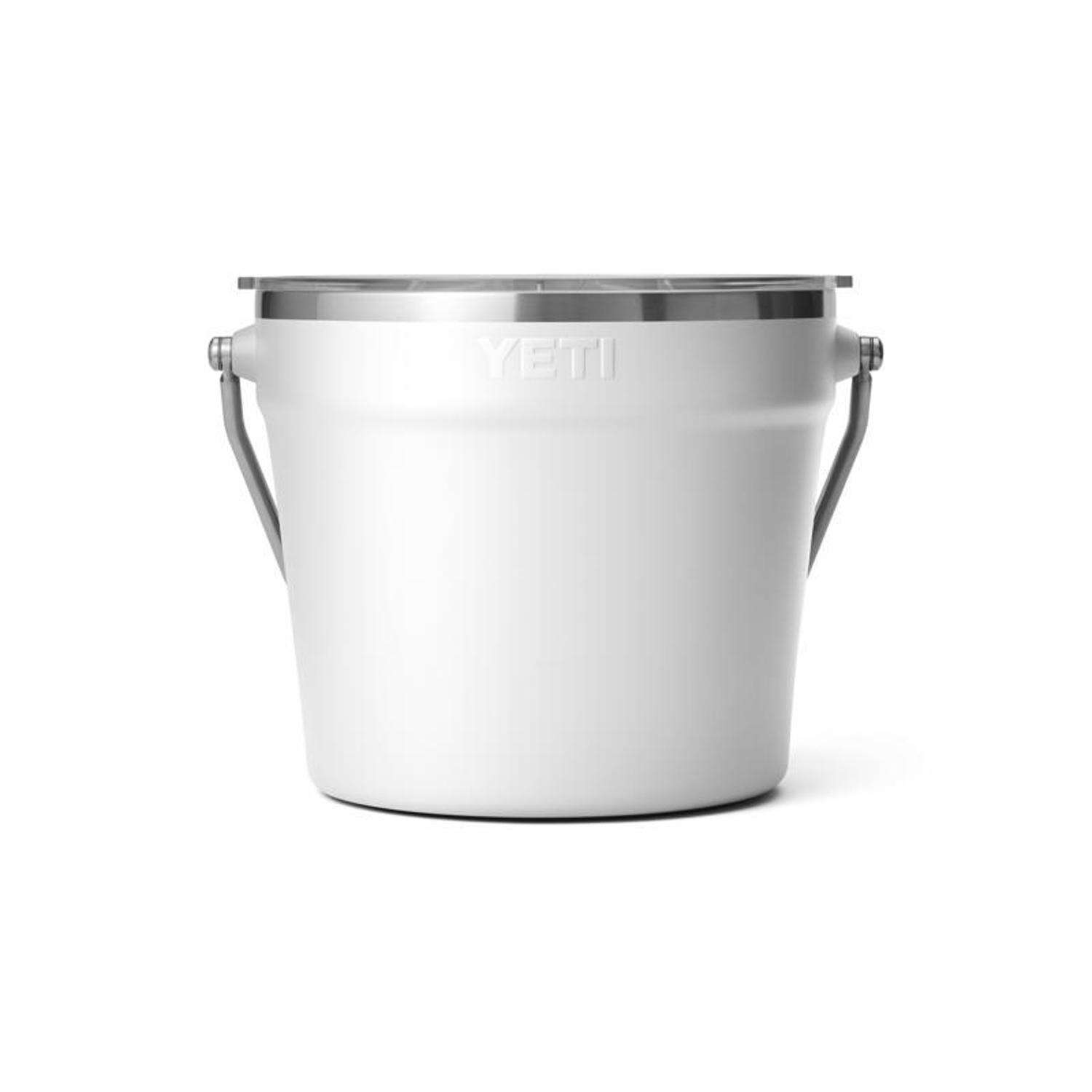 YETI Rambler 256 oz White Stainless Steel Beverage Bucket