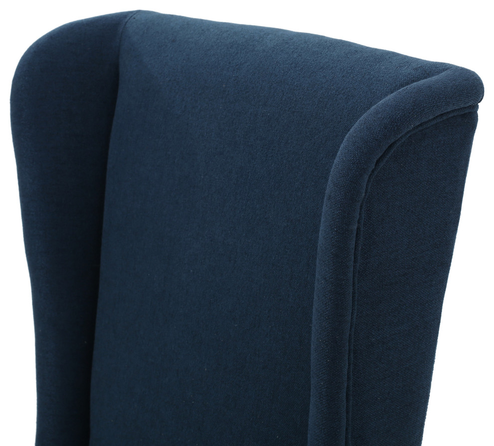 GDF Studio Sheldon Traditional Design High Back Fabric Dining Chair   Transitional   Dining Chairs   by GDFStudio  Houzz