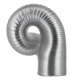 Everbilt 4 in. x 8 ft. Semi-Rigid Space Save Duct EVER016