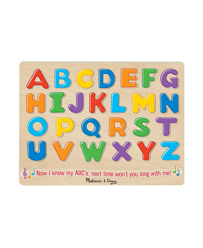 Melissa and Doug Kids Toy  Alphabet Sound Puzzle